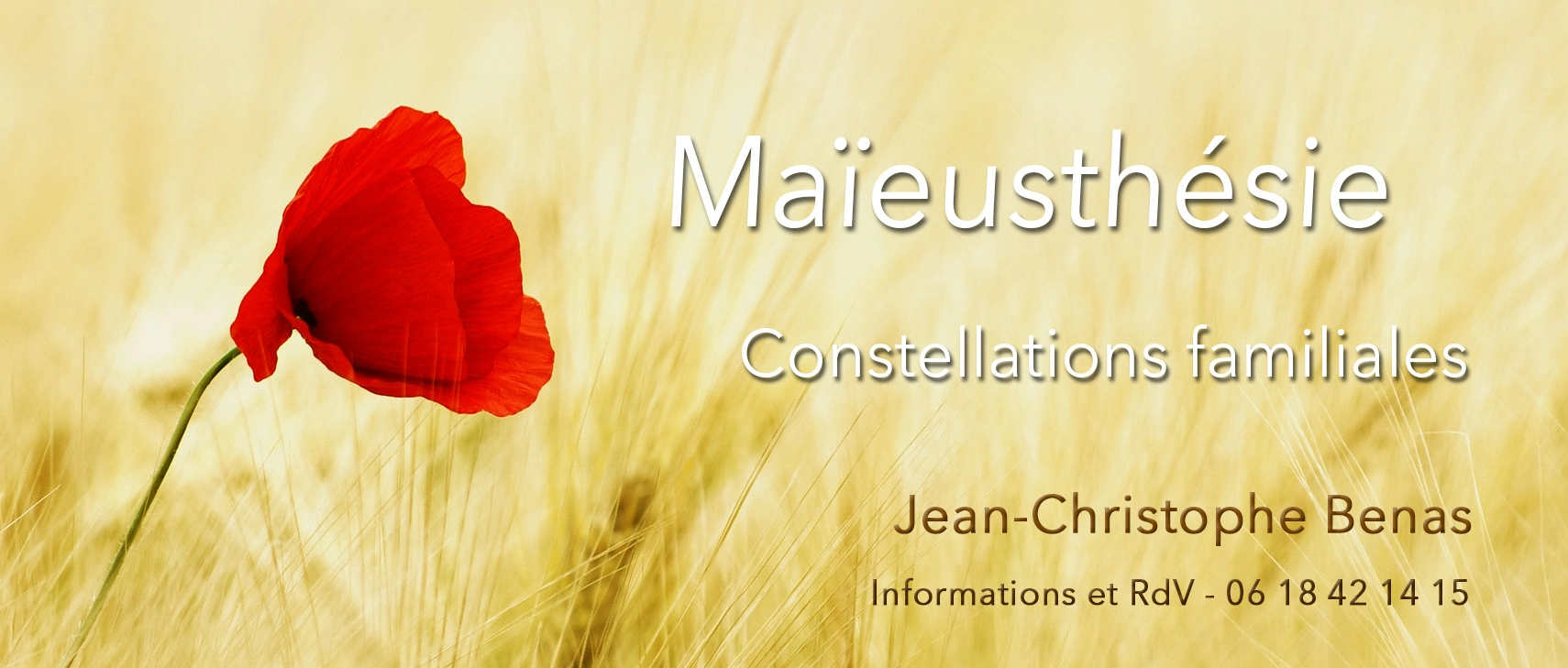 Maieusthésie Jean Christophe Benas